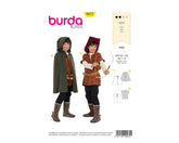 Schnittmuster burda kids - Fantasy - Robin 9472